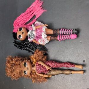 L.O.L Surprise Remix Lot of 2 Ferocious Fashion Dolls.